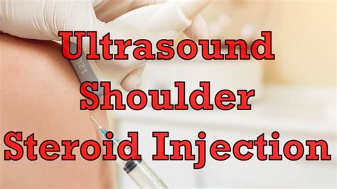 Ultrasound Guided Shoulder Cortisone (Steroid) Injection John Stavrakos, MD Vitality Medical ...