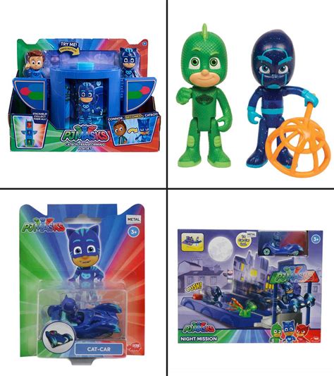 PJ Gekko Figure Catboy Masks Owlette Toy Set with Vehicle Bundle Of ...