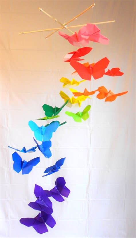 Origami Mobile Beautiful Butterflies various by LoftedDreams