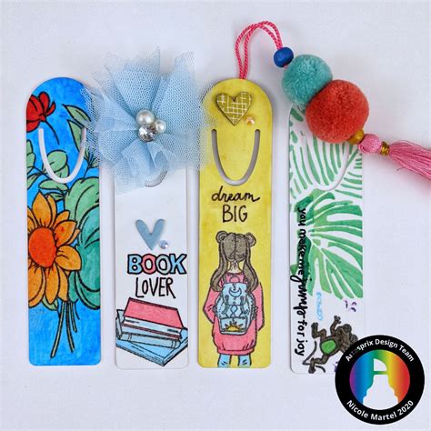 Nicole Martel: HANDMADE BOOKMARKS