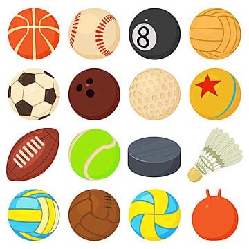 Vector Clipart Downloads SPORTS BALLS Clip Art SPORTS Clip Art Downloads Digital Downloads ...