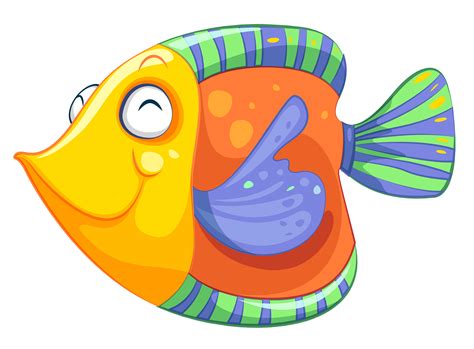 A happy fish 520821 Vector Art at Vecteezy