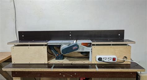 Homemade benchtop jointer — Free Plans and 3D model