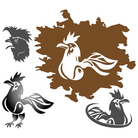 rooster vector illustration design 26444971 Vector Art at Vecteezy