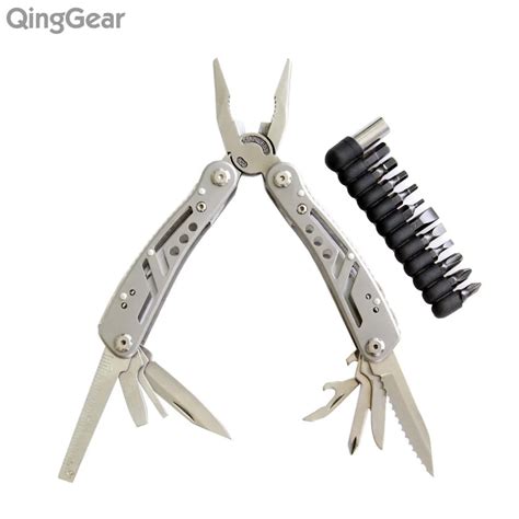 QingGear Multi Pliers Tool Kit Knife Screwdriver Can Bottle Opener Saw File-in Pliers from Tools ...