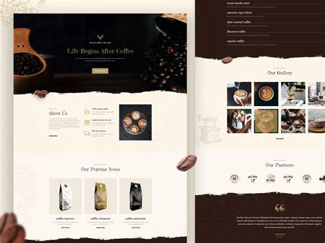 Coffee Shop, Cafe Website - Joomla Layout Pack | Cafe website, Joomla, Coffee shop business