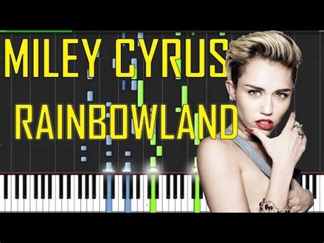 Miley Cyrus - Rainbowland Ft Dolly Parton Piano Tutorial - Chords - How To Play - Cover - YouTube