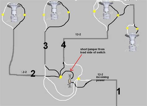 Wiring Diagram Multiple Lights One Switch - Wiring Diagram