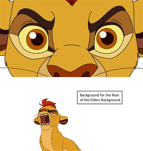 Kion (Using the Roar) Base 21 by Through-the-movies on DeviantArt