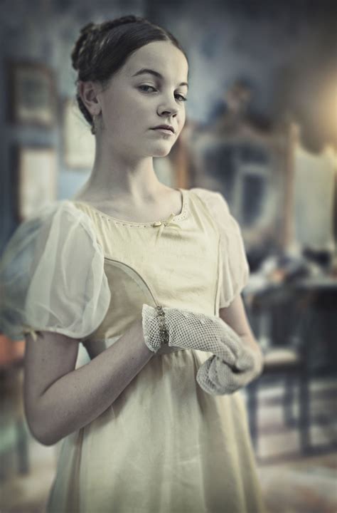 Young Estella (Izzy Meikle-Small) 'Great Expectations' 2011. Costume designed by Annie Symons ...
