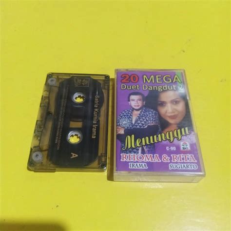 Jual Kaset RHOMA IRAMA & RITA SUGIARTO 20 Mega Duet Dangdut | Shopee Indonesia