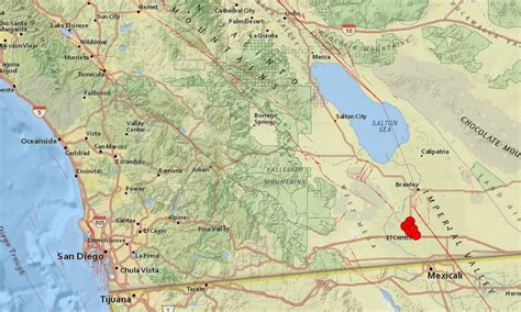 California is hit by 13 earthquakes in just 25 minutes overnight - with ...