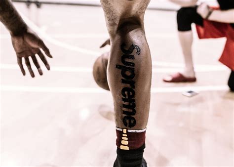 J R Smith’s Supreme tattoo leaves Cavaliers guard facing NBA fines ...