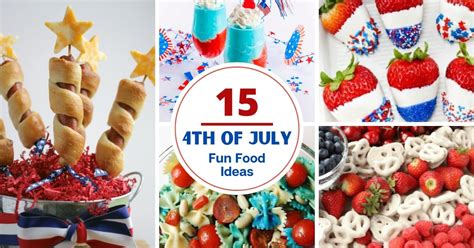 15 Favorite 4th Of July Food Ideas For Patriotic Parties | Tara Teaspoon