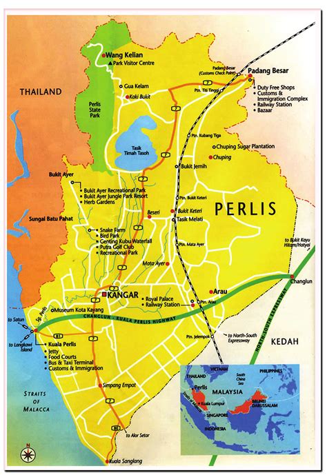 Map of Perlis State [3] | Download Scientific Diagram