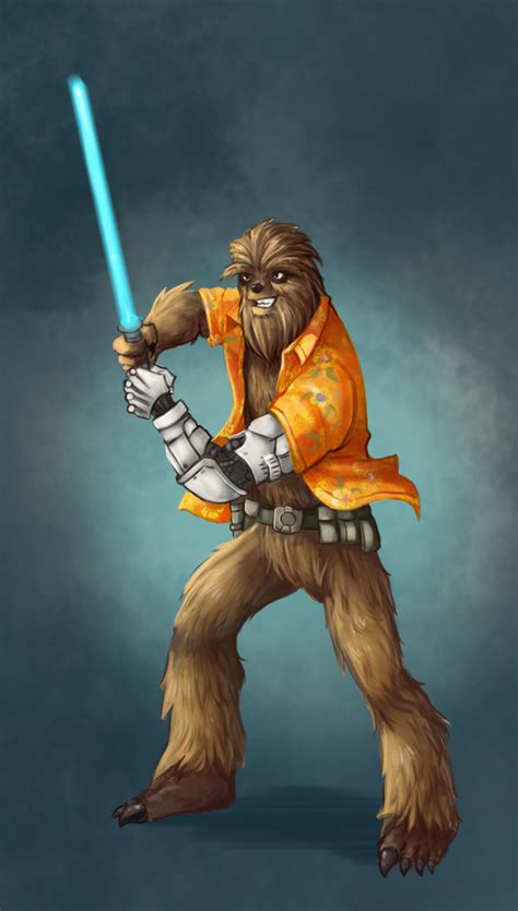 Wookie Padawan by Gotetho on @DeviantArt | Star wars characters pictures, Ewoks star wars, Star ...