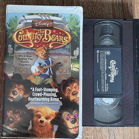 Disney The Country Bears Movie VHS | Etsy