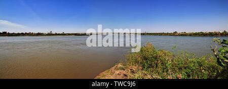 Sudan - Confluence of the White Nile and Blue Nile at Khartoum Stock Photo: 48031934 - Alamy