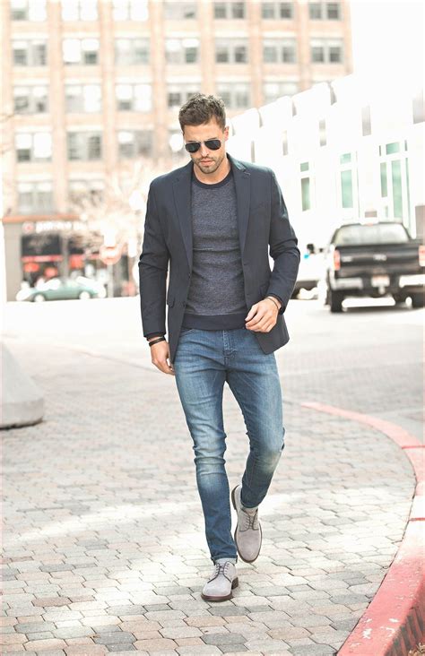 Beautiful Mens Grey Blazer Outfit Business Casual Jackets in 2020 | Mens fashion casual outfits ...