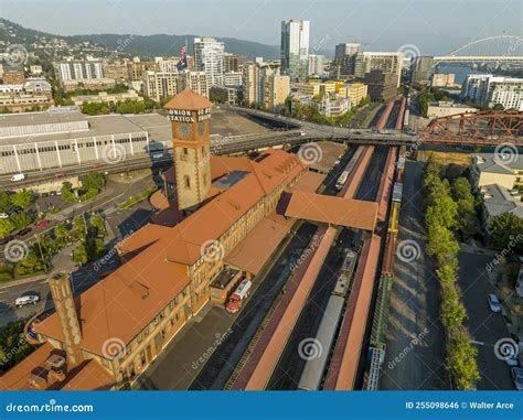 Historical Portland Union Station Editorial Photo - Image of northwest ...