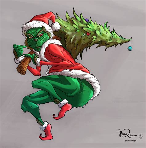 Jimmy Robson - The Grinch Fan art