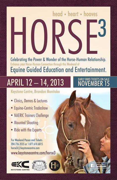 Horse3 Coming to Keystone Centre