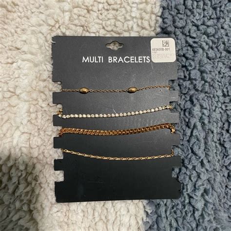 Windsor | Jewelry | Windsor Fourpack Chain Bracelet Set | Poshmark