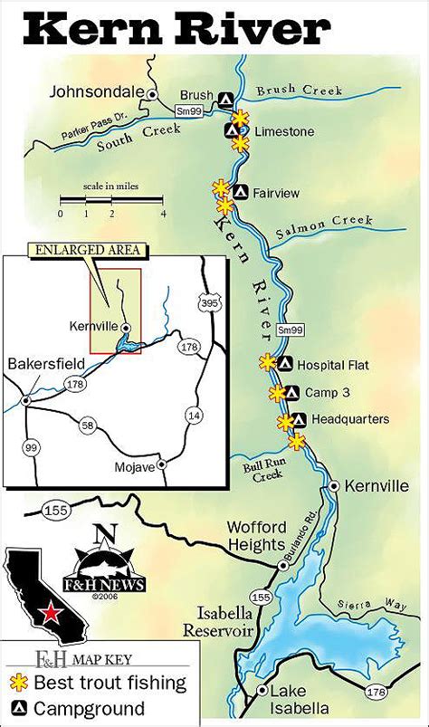 Kern River California Map - Dulcea Konstance