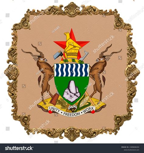 192 Zimbabwe Coat Of Arms Images, Stock Photos, 3D objects, & Vectors ...