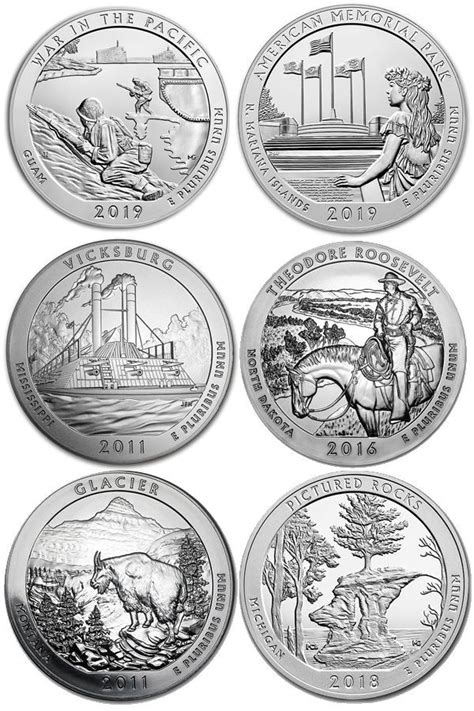 Printable National Park Quarters - Printable Word Searches