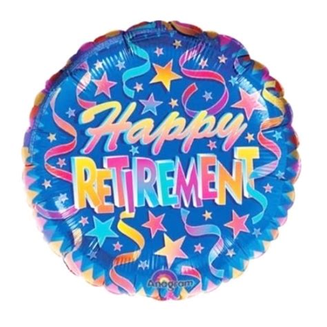 Happy Retirement Foil Balloon | E Pollard & Sons