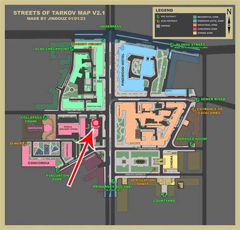 Escape from Tarkov: Streets of Tarkov Iron Gate Key Room Location - Gamer Digest