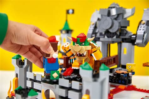 Super Mario Takes on Bowser's Castle with New LEGO Set