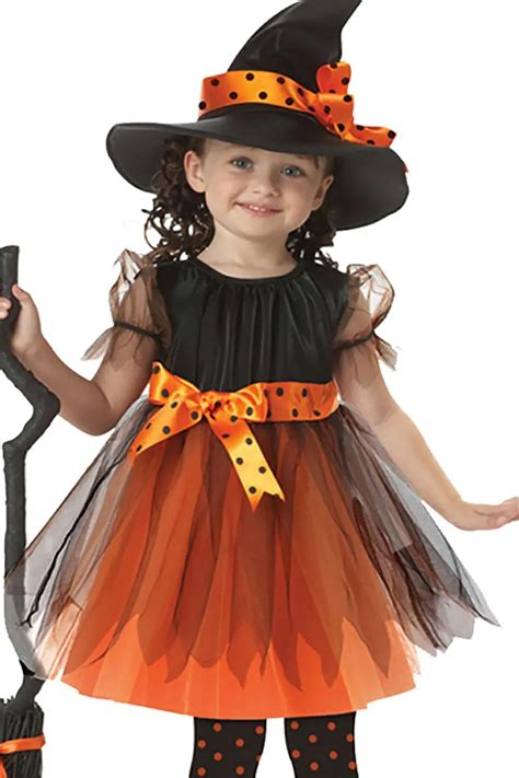 2018 New Arrival Halloween Party Children Kids Cosplay Witch Costume For Girls Halloween Costume ...