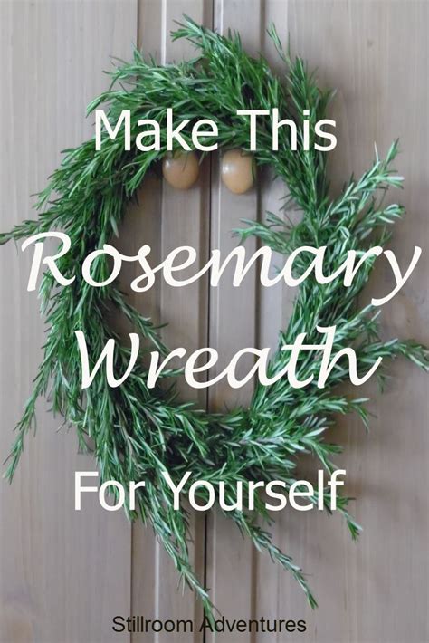 DIY Rosemary Wreath