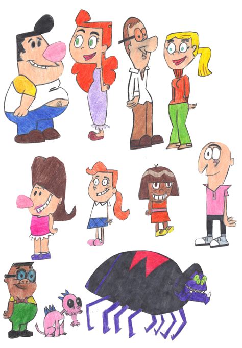 Billy and Mandy Characters by pudn on DeviantArt