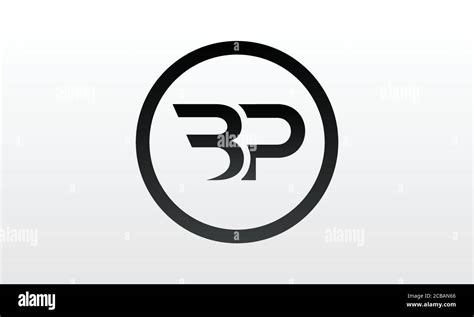 Initial BP Letter Logo With Creative Modern Business Typography Vector Template. Creative Letter ...