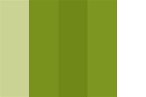 Green Gradient Color Palette