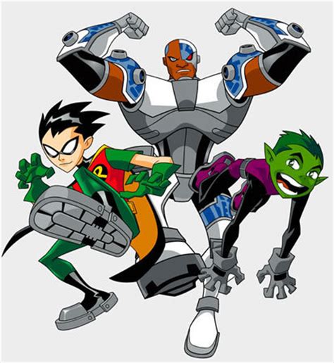 Robin, Beast Boy and Cyborg - Teen Titans Boys Photo (11496425) - Fanpop