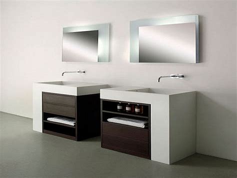 19 Astounding Contemporary Bathroom Cabinet Designs