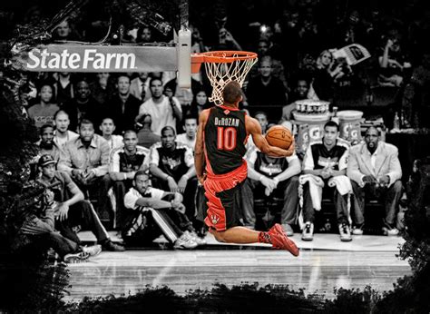 DeMar DeRozan Dunk by rhurst on DeviantArt