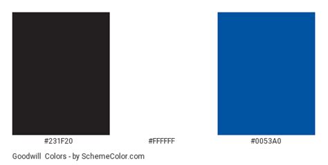 Goodwill Color Scheme » Black » SchemeColor.com