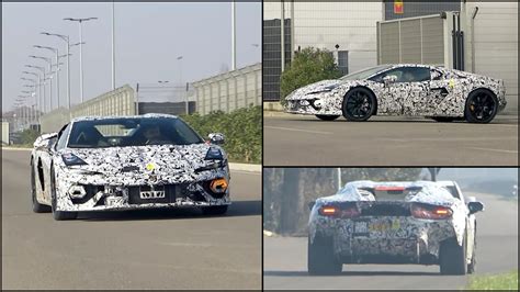 2025 Lamborghini LB63x Plug-In Hybrid V8 Supercar Spied in Sant'Agata Bolognese - autoevolution