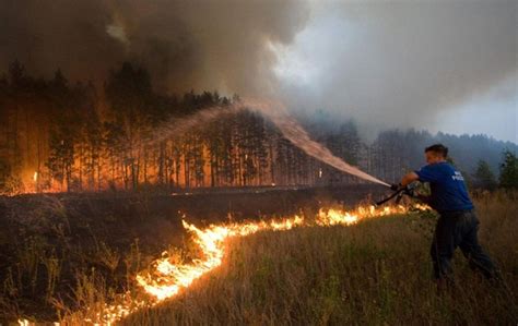 Forest Fire in Russia | Amusing Planet