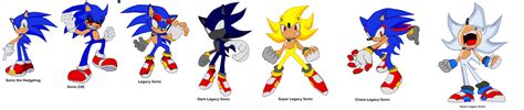 Evolution of Sonic by TrueBladEdge on DeviantArt