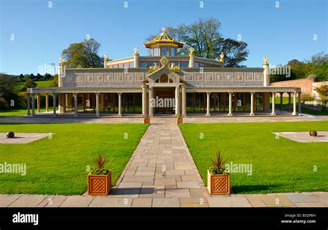 Manjushri Kadampa Meditation Centre, Buddhist temple, Conishead, near ...