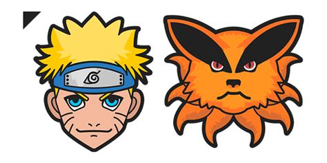 Naruto and Kurama cursor – Custom Cursor browser extension