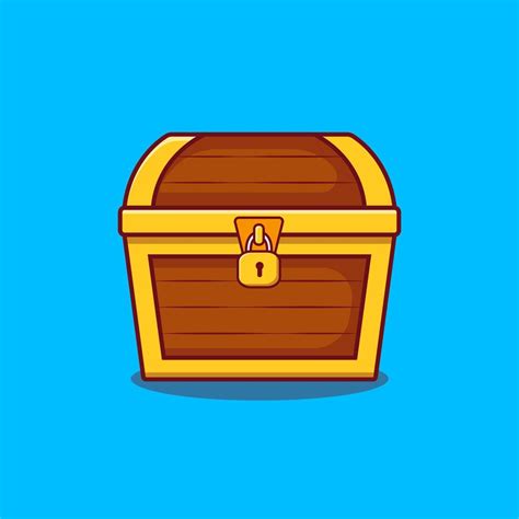 Treasure chest vector illustration. Treasure in cartoon style design 14242246 Vector Art at Vecteezy