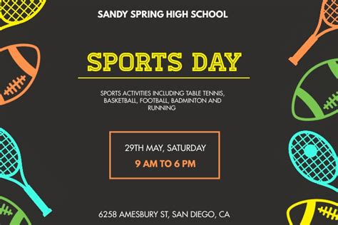 Sports Day Poster Template | PosterMyWall