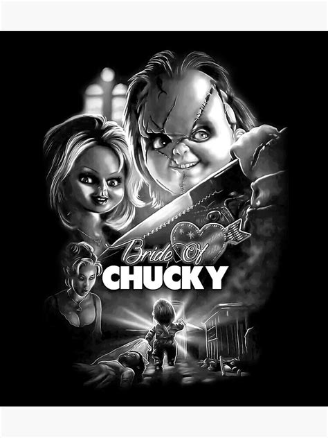 "bride of chucky" Poster for Sale by atomicnuts | Redbubble